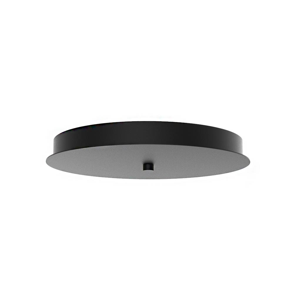 Artdelight Plate - Hanglamp - Ø30cm - Excl. gaten - Zwart