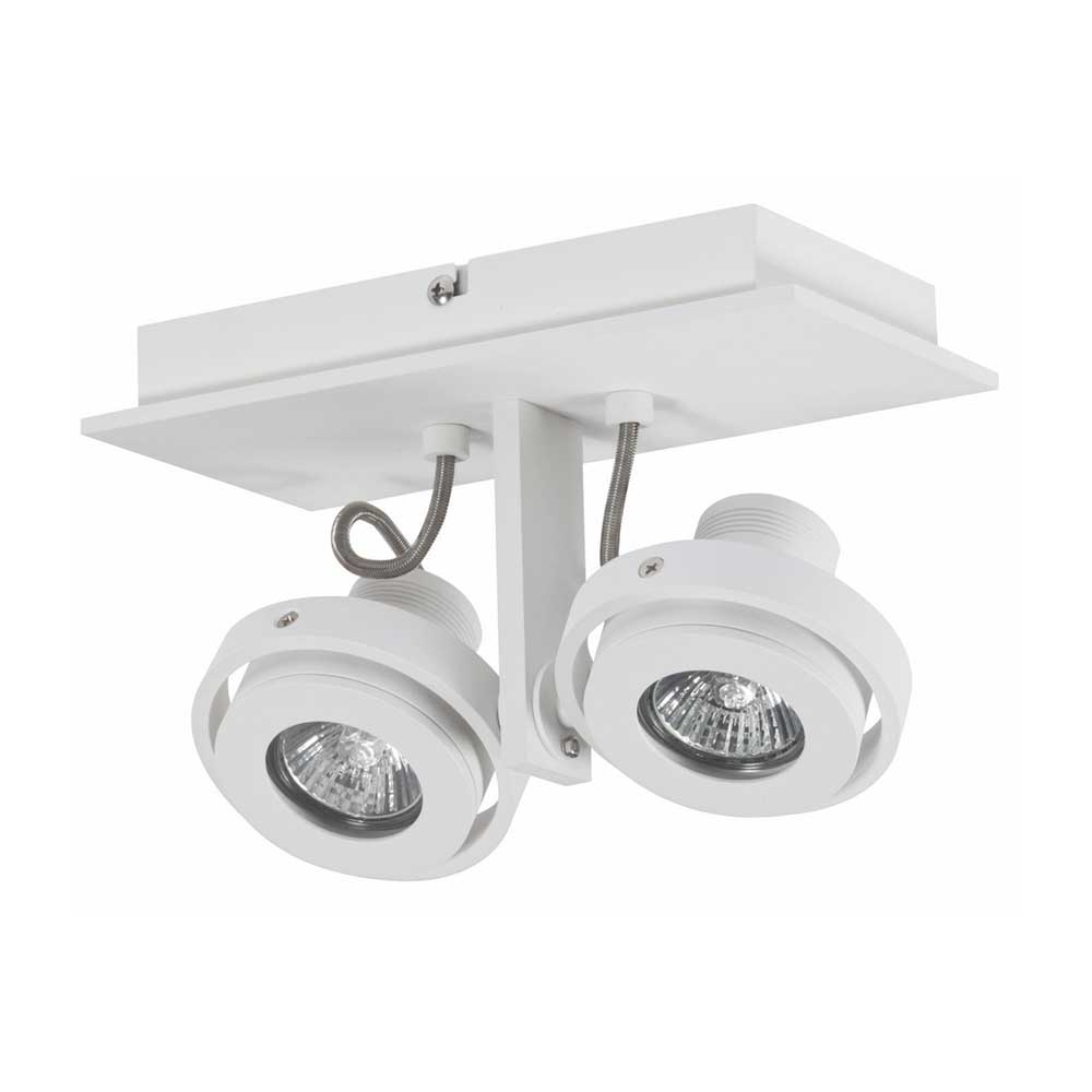 Artdelight Meist - Opbouwspot - 2 lichts - Wit