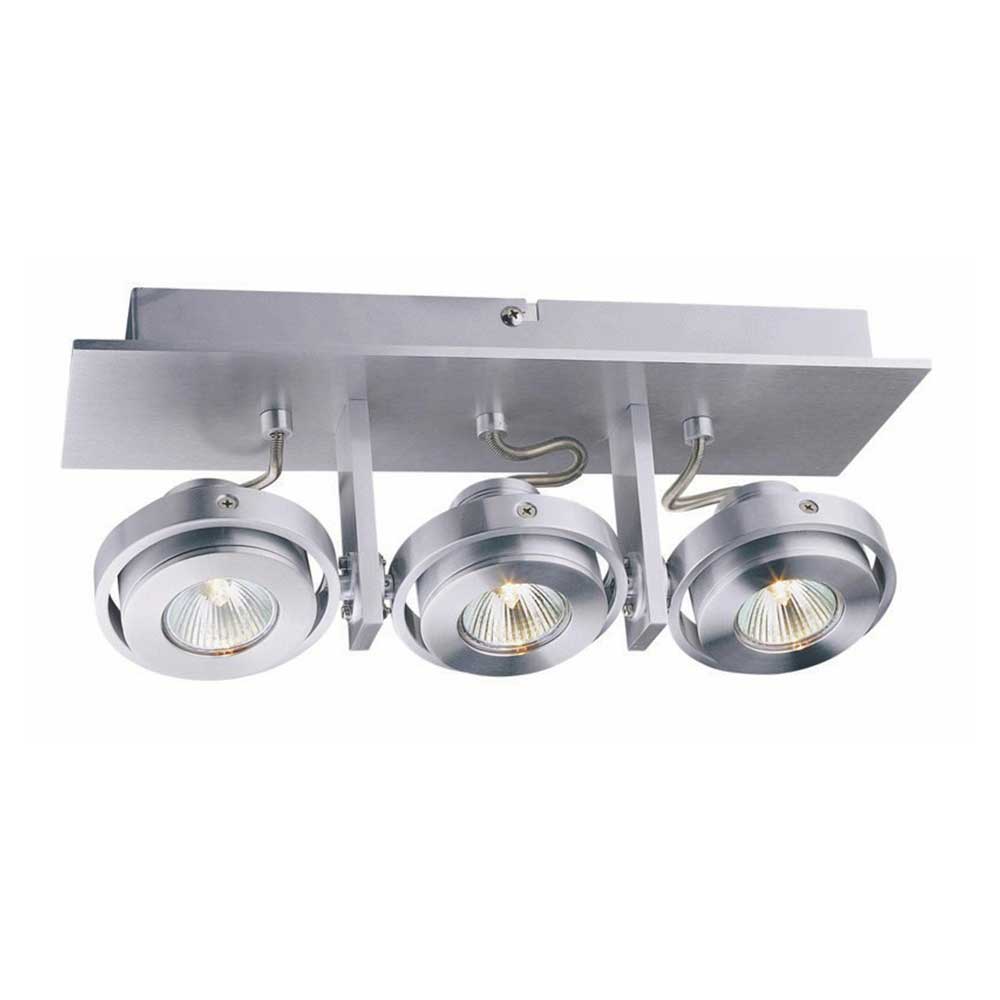 Artdelight Meist - Opbouwspot - 3 lichts - Aluminium