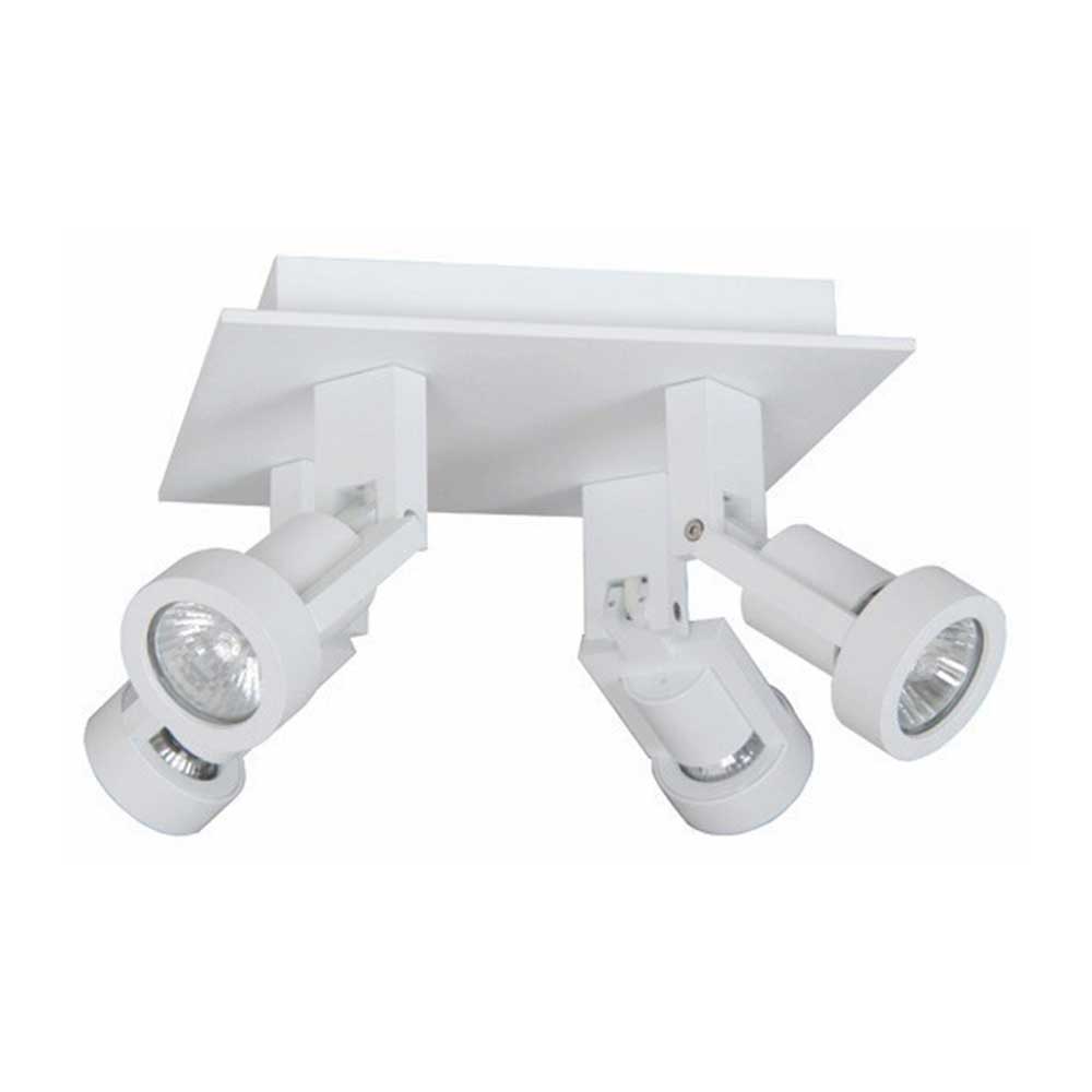 Artdelight Tech - Opbouwspot - 4 lichts - Wit