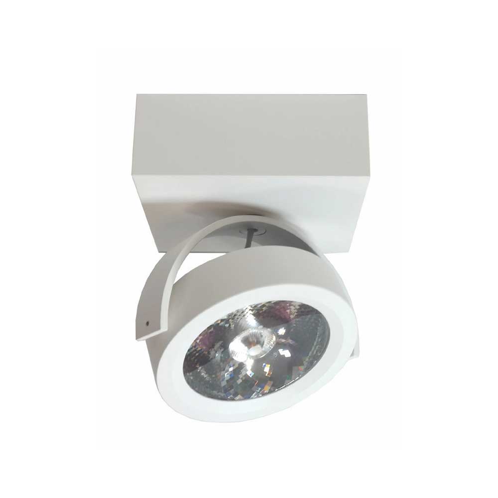 Opbouwspot DUTCHESS LED 1lichts vierkant