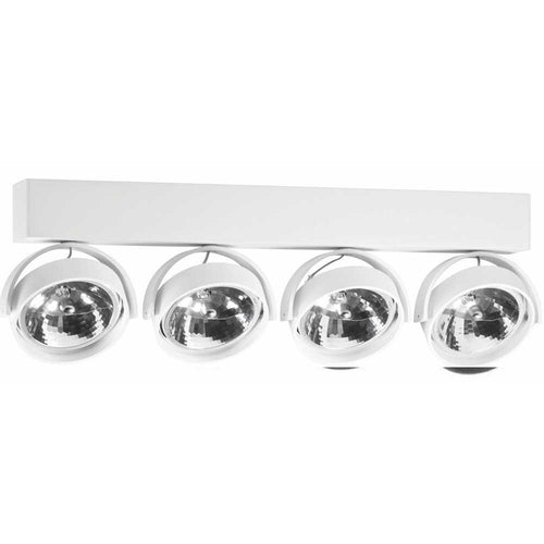 Artdelight Dutchess - Opbouwspot - 4 lichts - Wit