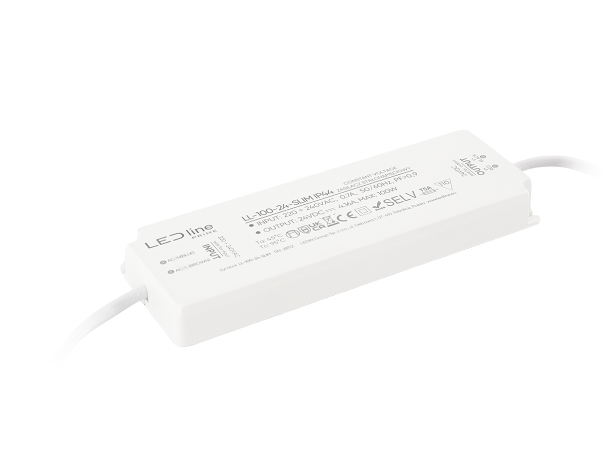 Voeding 100-24 IP44 100W 24V PRIME SLIM