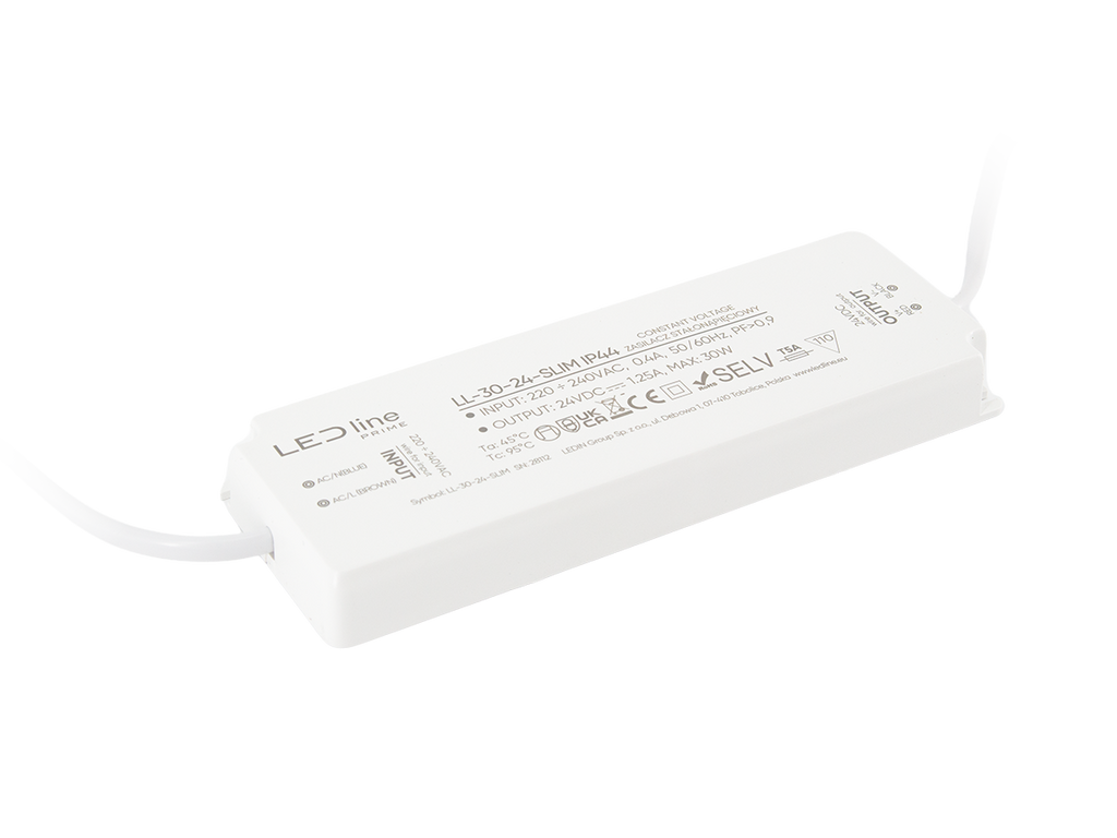 Voeding 30-24 IP44 30W 24V PRIME SLIM