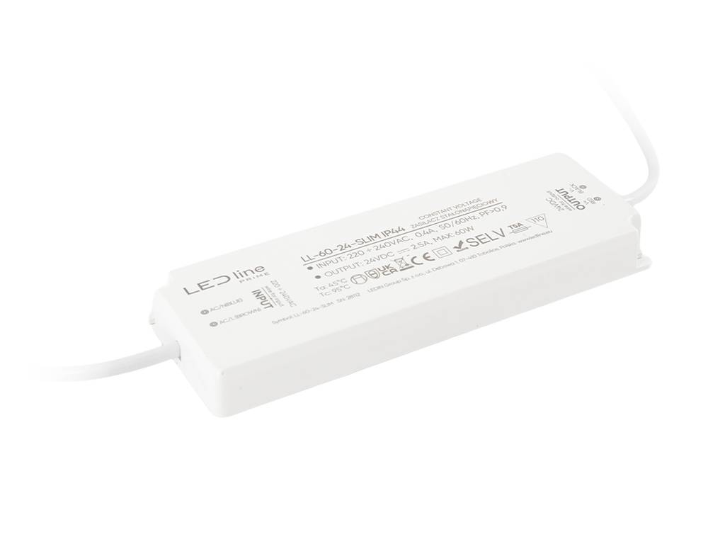 Voeding 60-24 IP44 60W 24V PRIME SLIM
