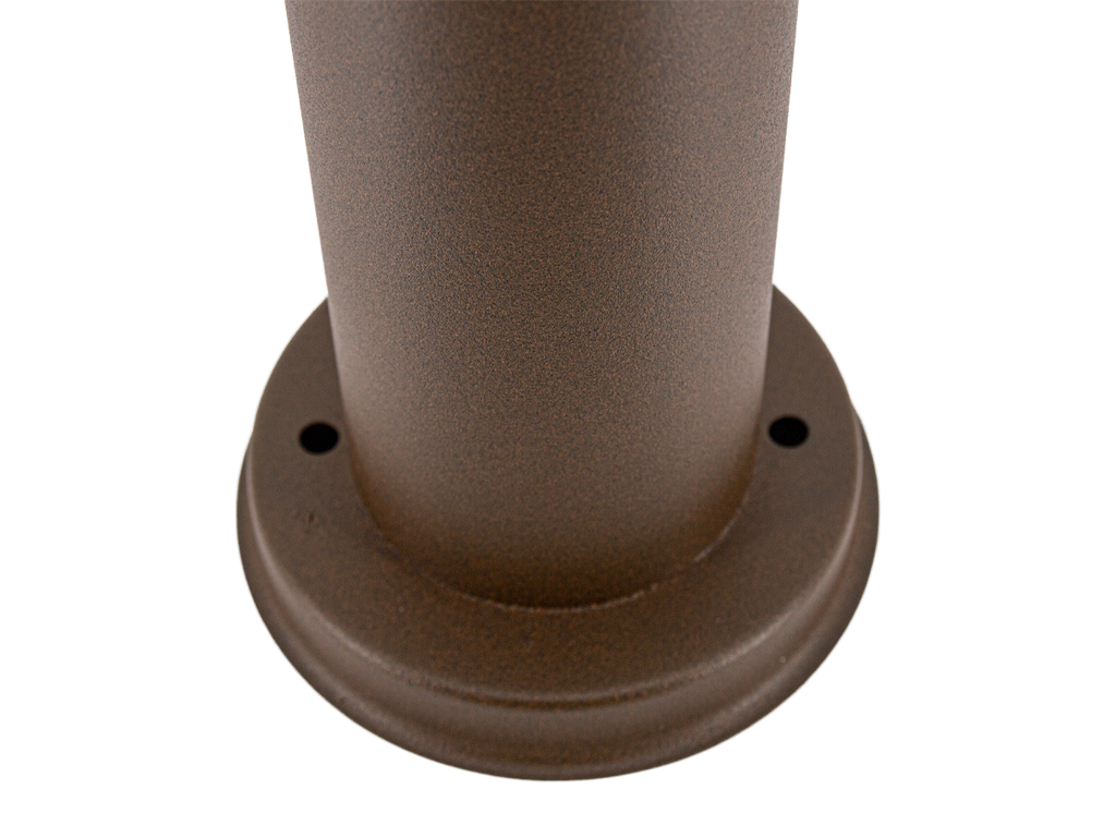 Tuinpaal CUBE rond corten E27 80cm LITE