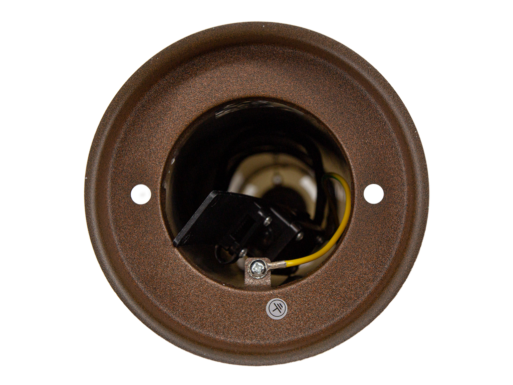 Tuinpaal CUBE rond corten E27 80cm LITE