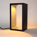 Artdelight Corridor - Tafellamp - Zwart/mat goud