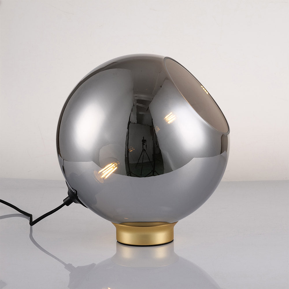 Artdelight Mirror - Ring/Tafellamp - Mat goud