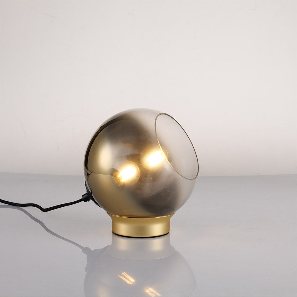 Artdelight Mirror - Ring/Tafellamp - Mat goud