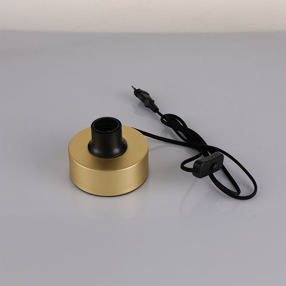 Artdelight Round - Tafellamp - Mat goud