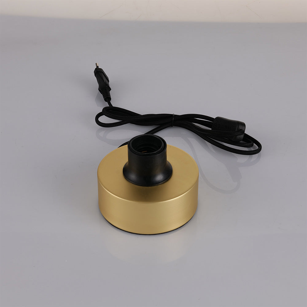 Artdelight Round - Tafellamp - Mat goud