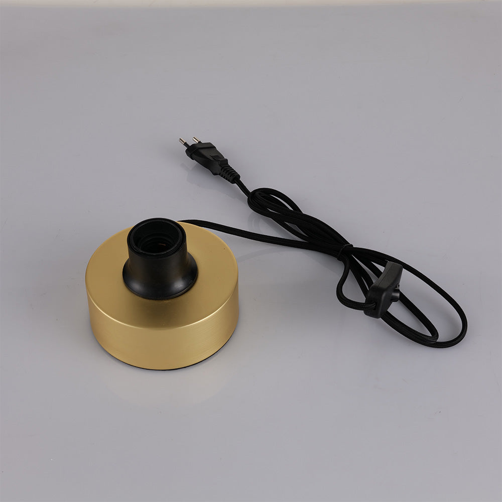 Artdelight Round - Tafellamp - Mat goud