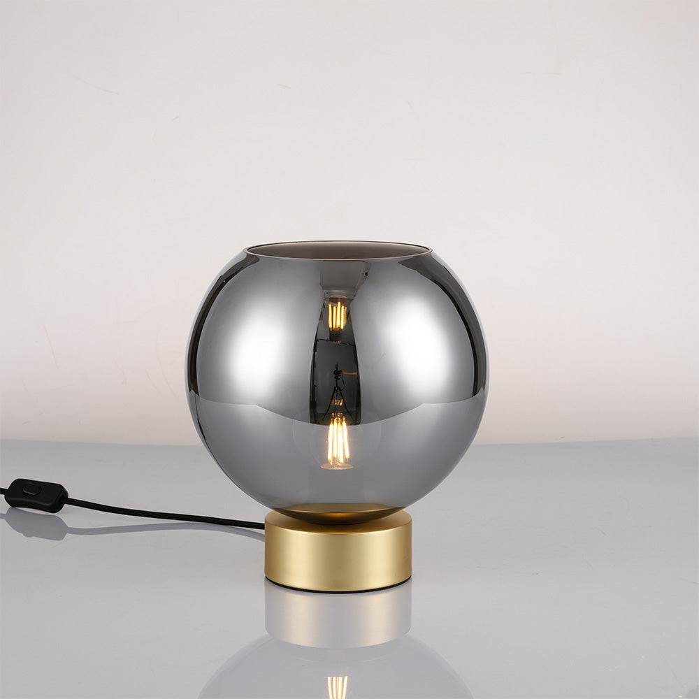 Artdelight Round - Tafellamp - Mat goud