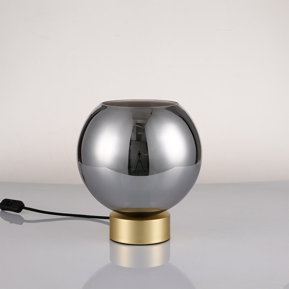 Artdelight Round - Tafellamp - Mat goud