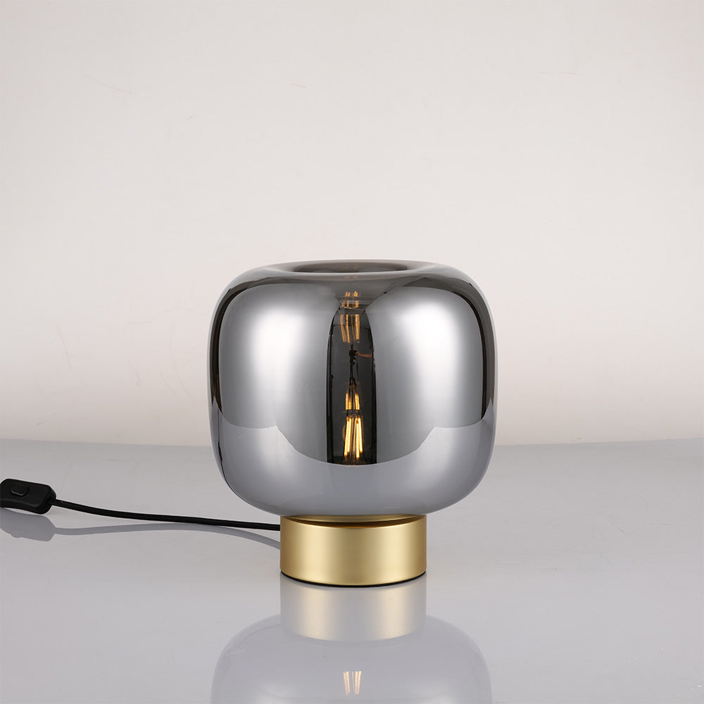 Artdelight Round - Tafellamp - Mat goud