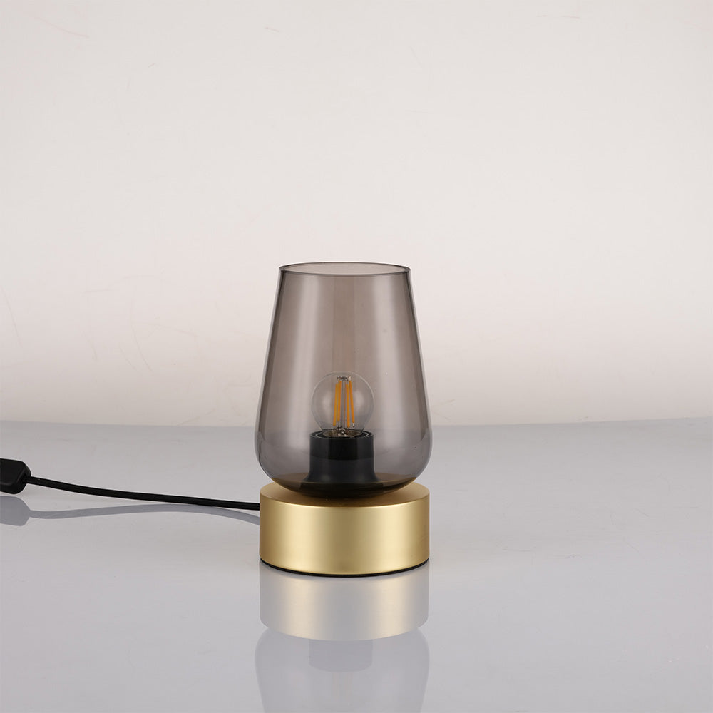 Artdelight Round - Tafellamp - Mat goud