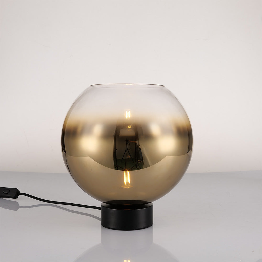Artdelight Round - Tafellamp - Mat goud