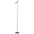 Artdelight Kansas - Vloerlamp - Zwart/brons