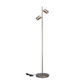 Artdelight Megano - Vloerlamp - 2 lichts - Champagne