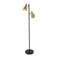 Artdelight Twinkle - Vloerlamp - Zwart/goud