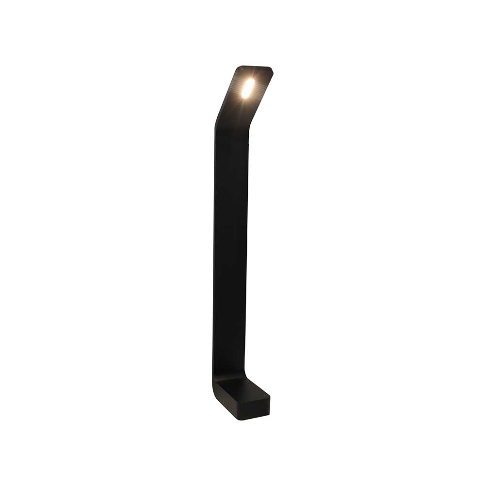 Artdelight Koloa - Staande buitenlamp - H60cm - Zwart