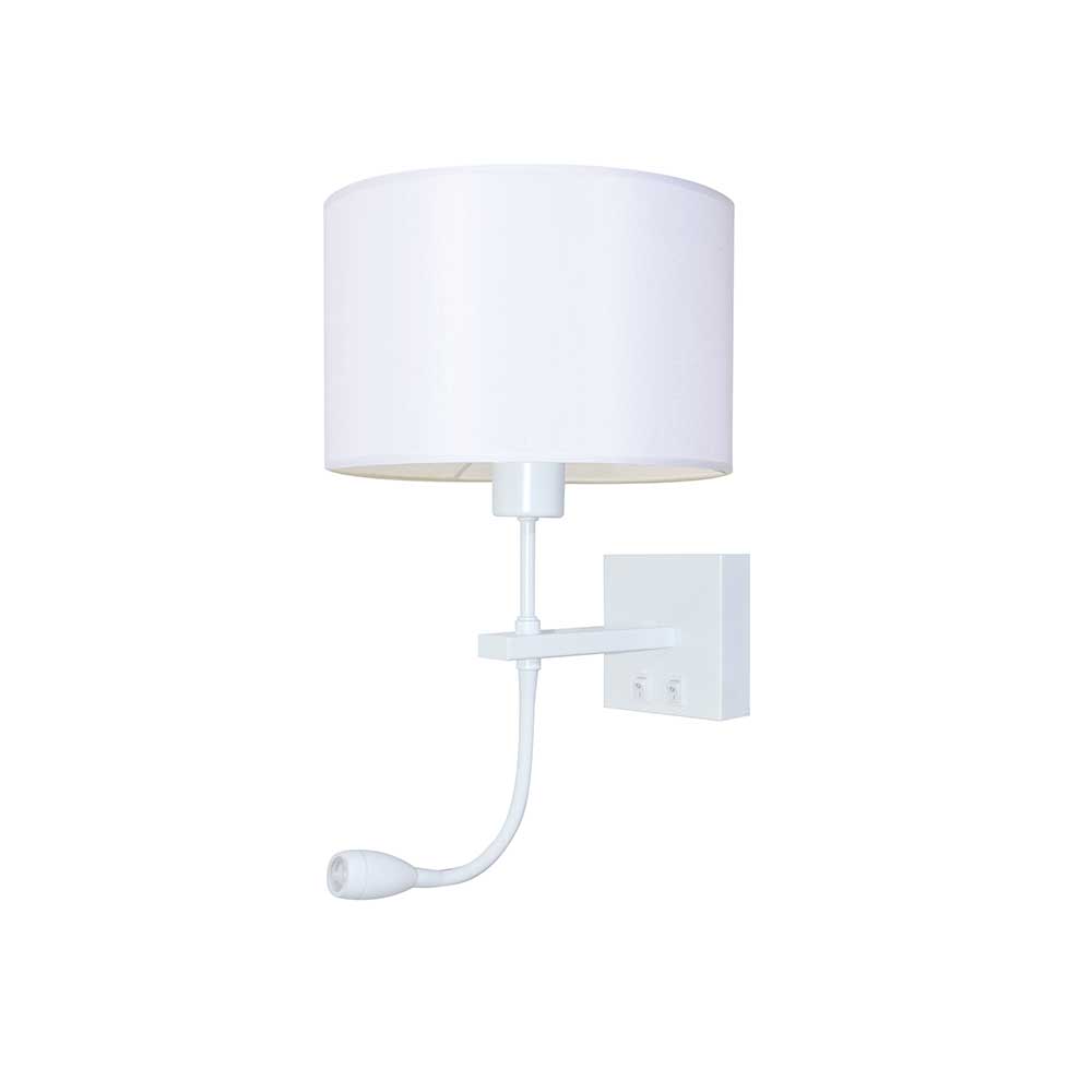 Artdelight Quad - Wandlamp - Wit