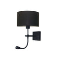 Artdelight Quad - Wandlamp - Zwart