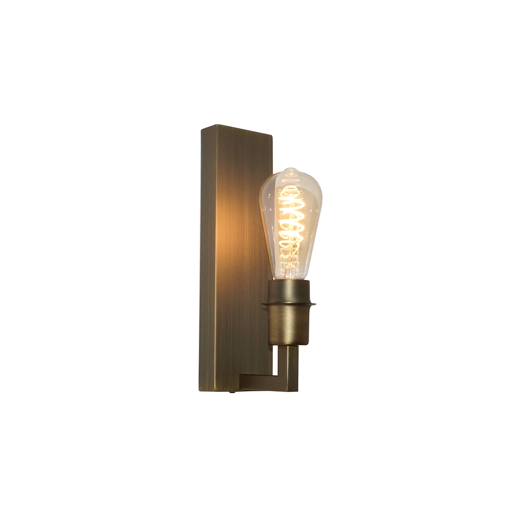 Artdelight Movano - Wandlamp - Antiek brons