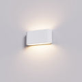 Artdelight Lille - Wandlamp - Geribbeld - Wit