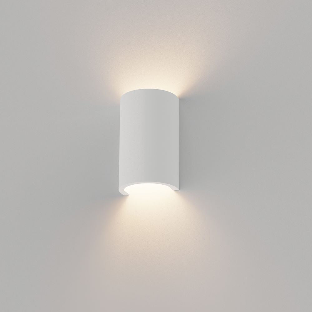 Artdelight Nantes - Wandlamp - Glad - Wit