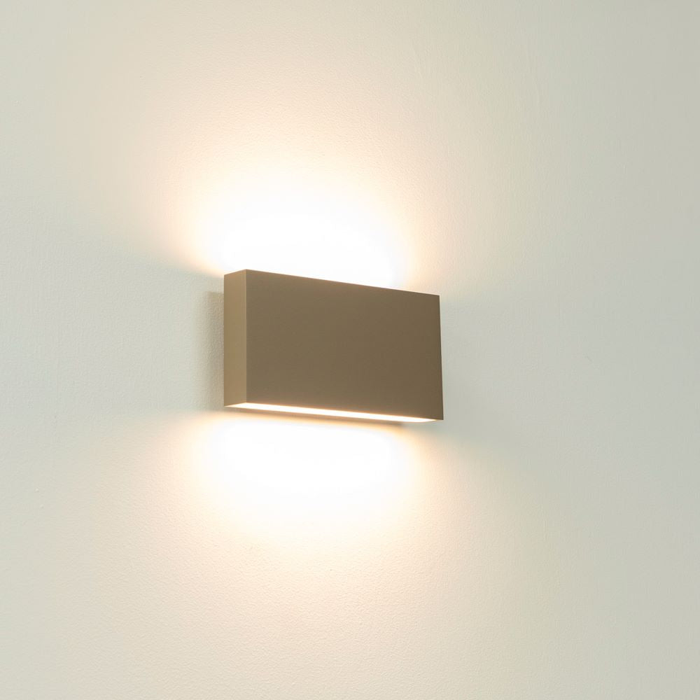 Artdelight Box 2 - Wandlamp - Champagne