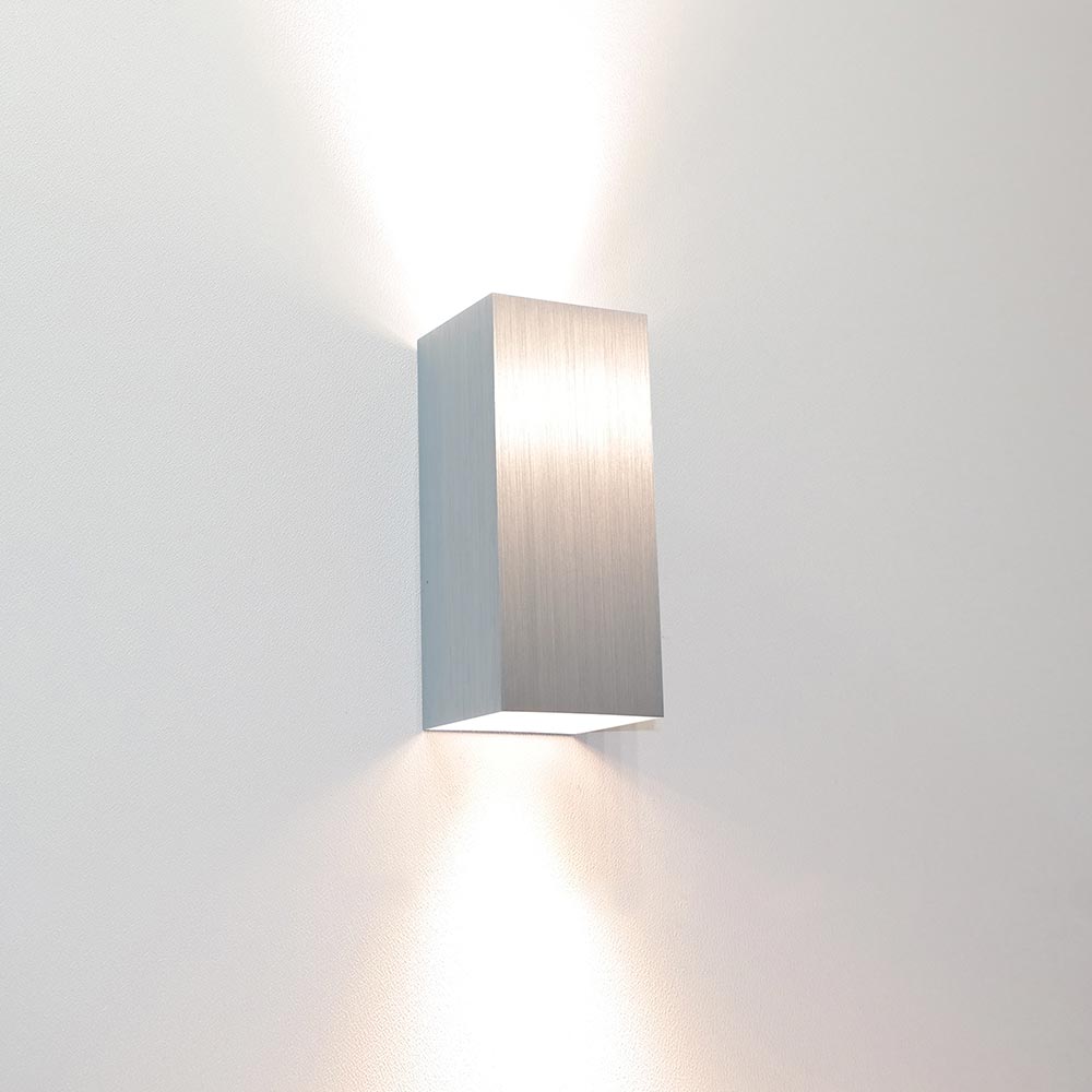 Artdelight Dante2 - Wandlamp - Aluminium