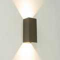 Artdelight Dante2 XL - Wandlamp - Licht brons