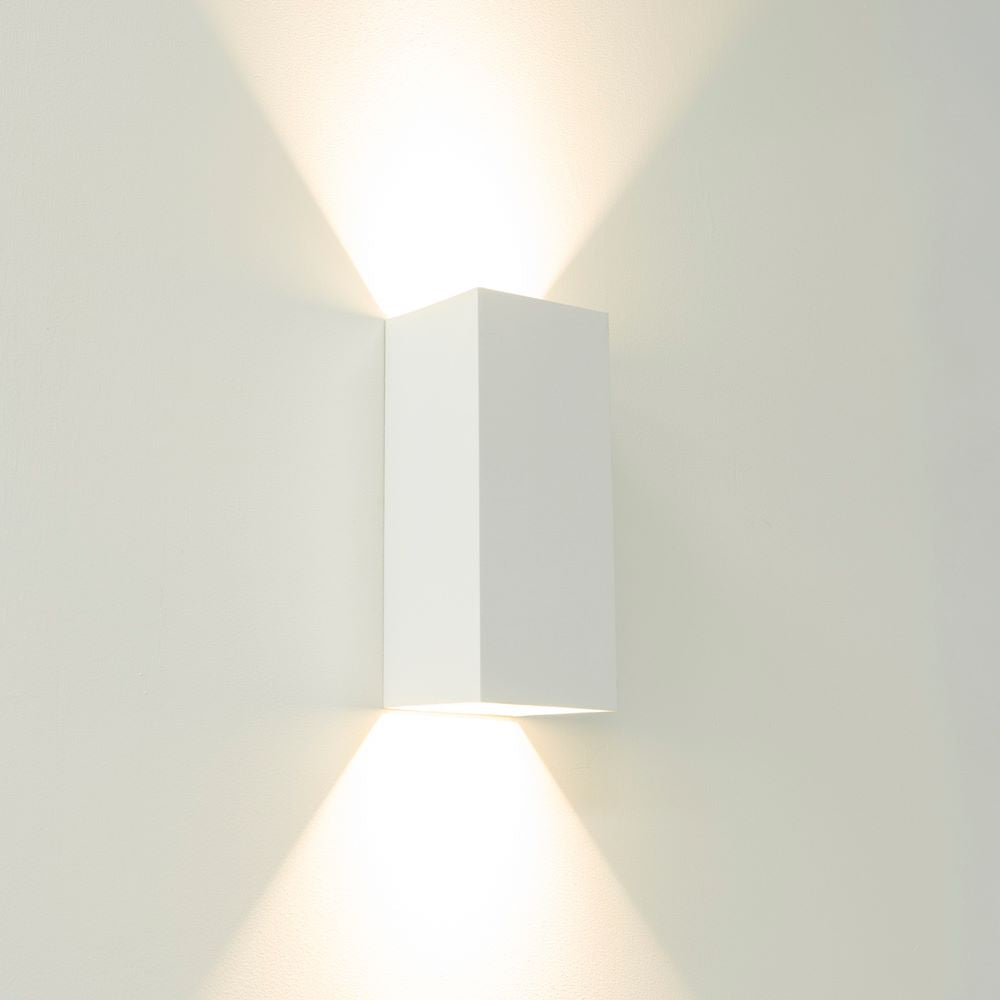 Artdelight Dante2 XL - Wandlamp - Wit