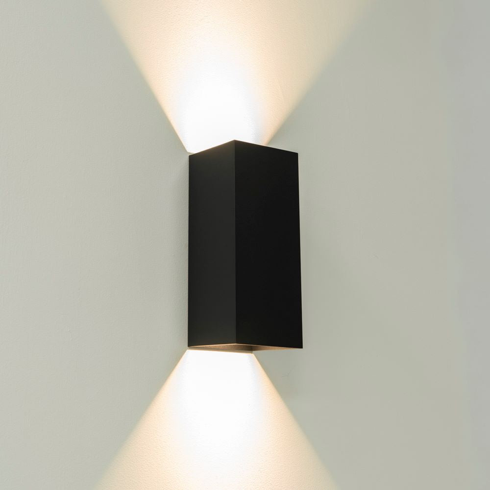 Artdelight Dante2 XL - Wandlamp - Zwart