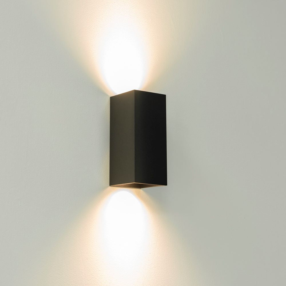 Artdelight Dante2 - Wandlamp - Zwart