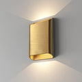 Artdelight Diaz L - Wandlamp - Warm goud