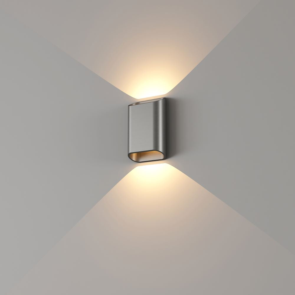 Artdelight Diaz S - Wandlamp - Gun metal