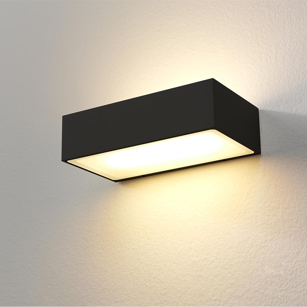 Artdelight Eindhoven 150 - Wandlamp - Zwart