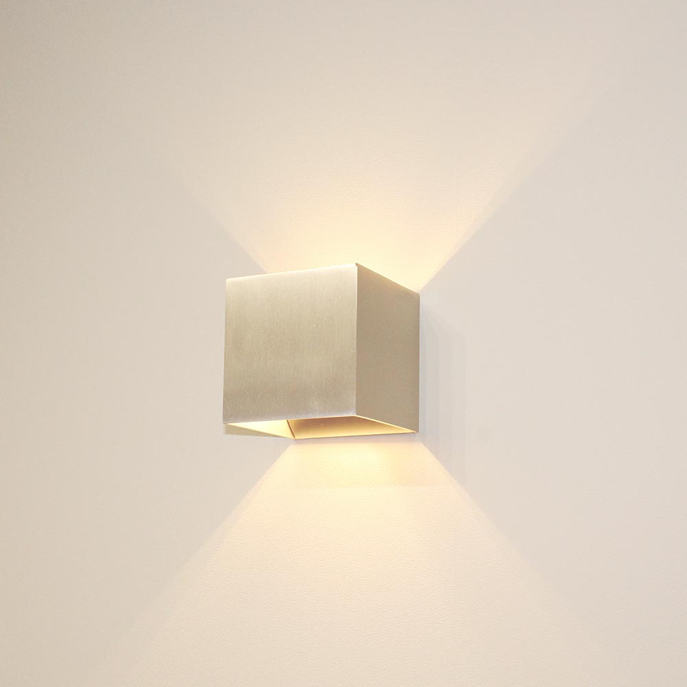 Artdelight Gymm - Wandlamp - Aluminium