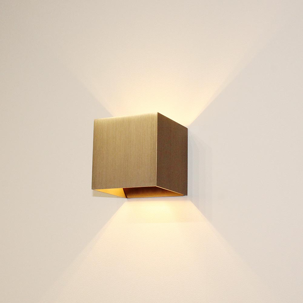 Artdelight Gymm - Wandlamp - Aluminium
