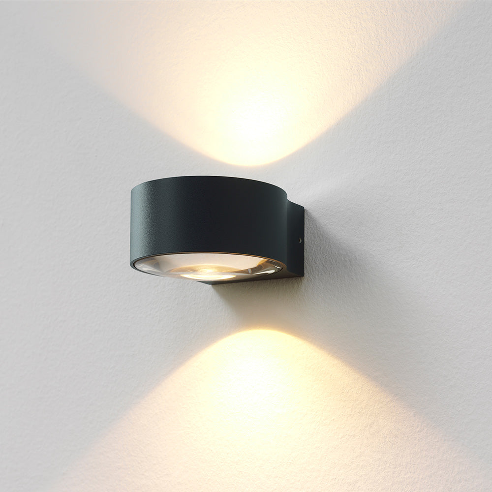 Artdelight Hudson - Wandlamp - Zwart