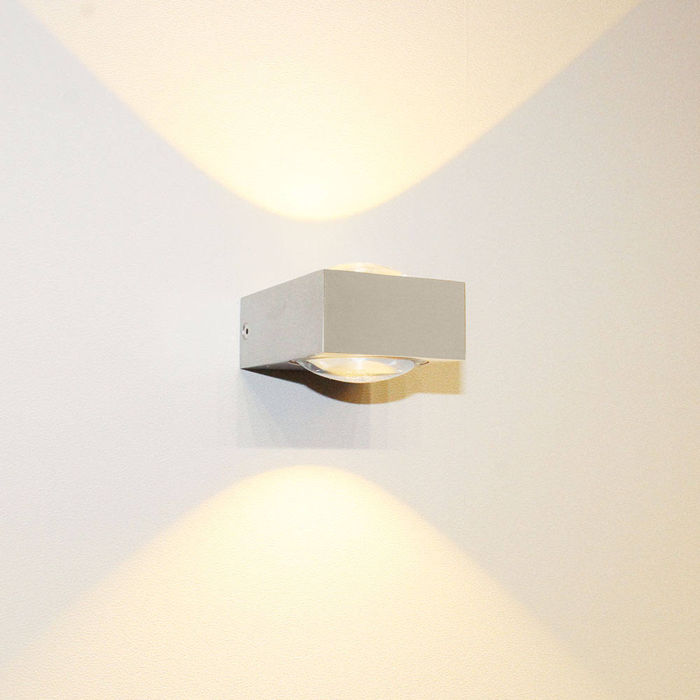 Artdelight Jena - Wandlamp - Aluminium