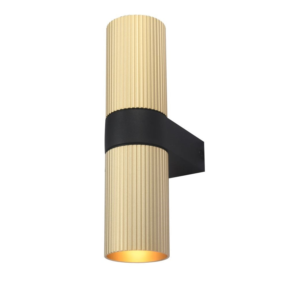 Artdelight Linea - Wandlamp - Mat goud