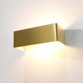 Artdelight Mainz - Wandlamp - Goud geborsteld