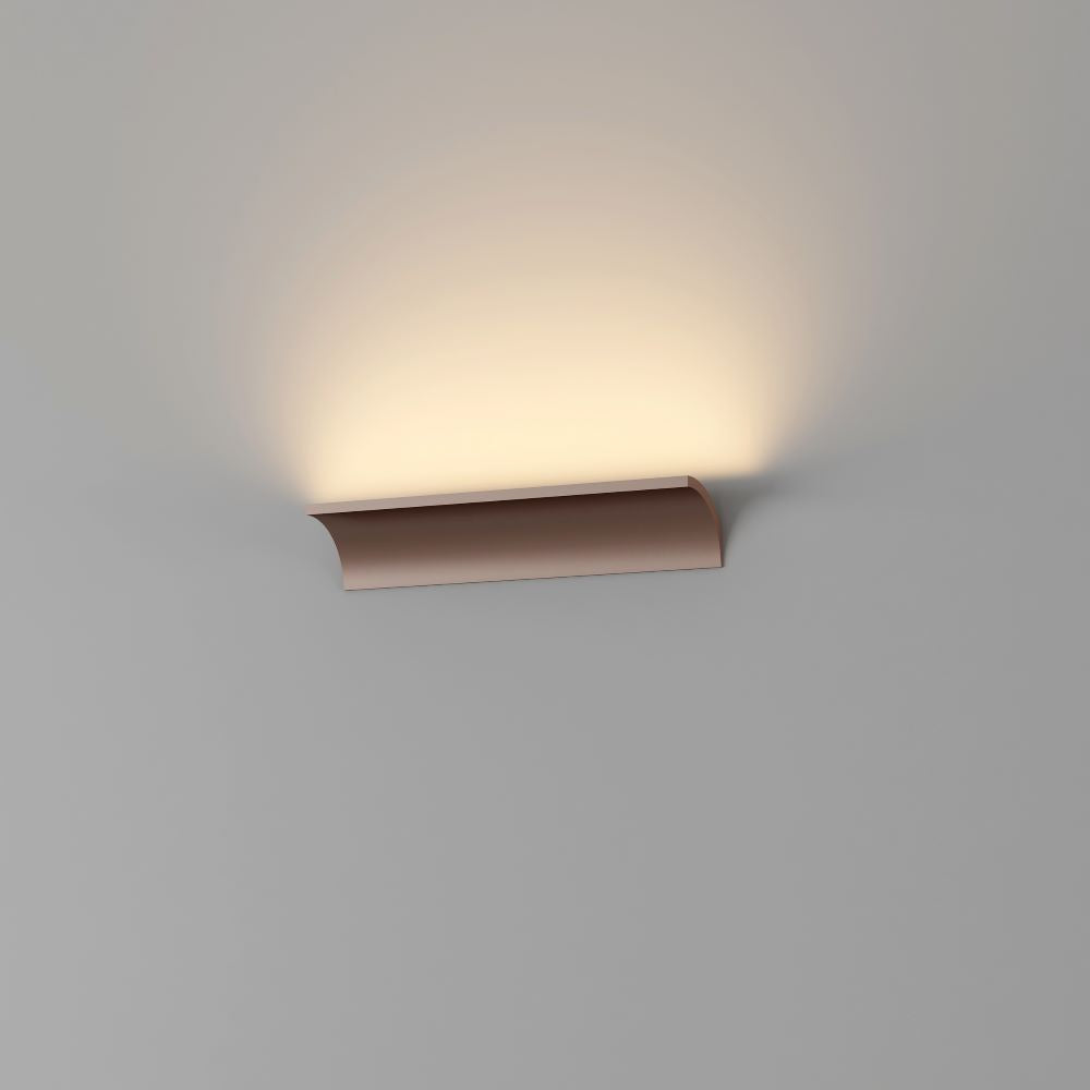 Artdelight Malibu - Wandlamp - 1 lichts - Brons geborsteld