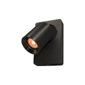 Artdelight Megano - Wandlamp- 1 lichts - Met schakelaar - Metallic antraciet