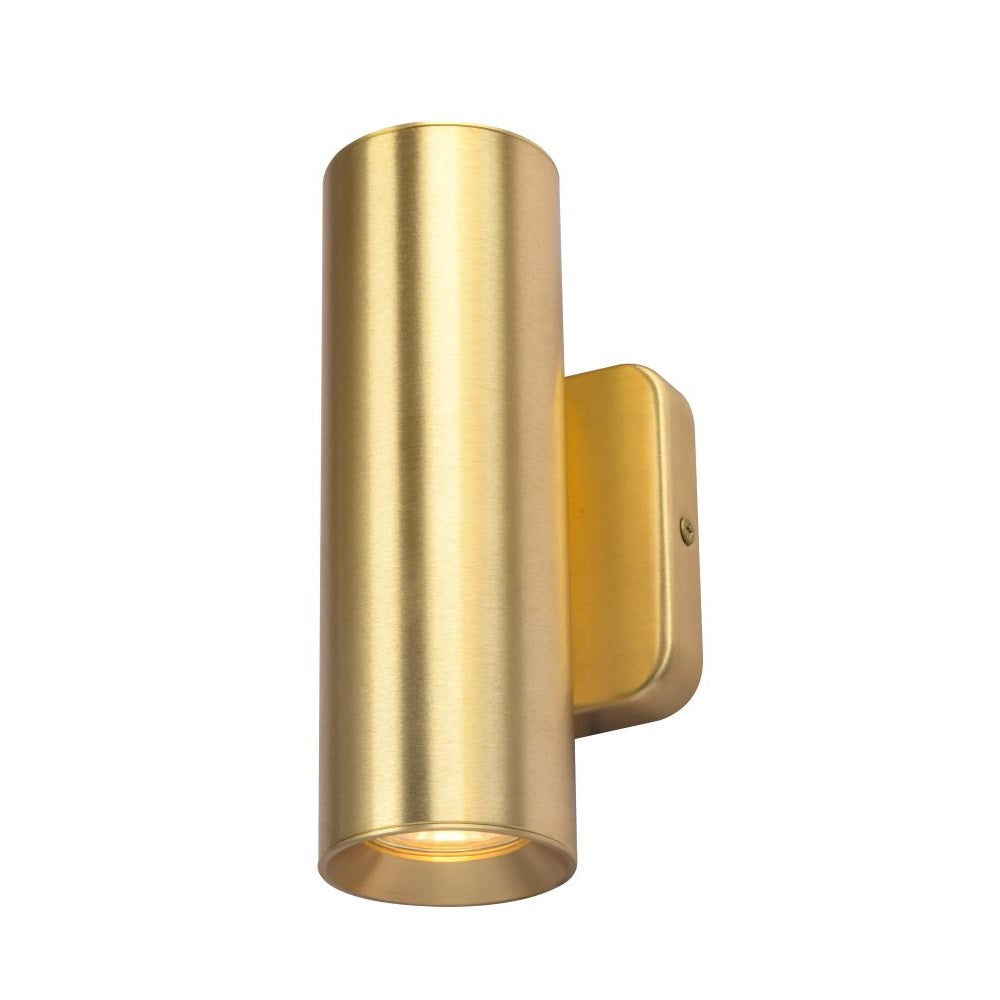 Artdelight Megano - Wandlamp - 2 lichts - Mat goud