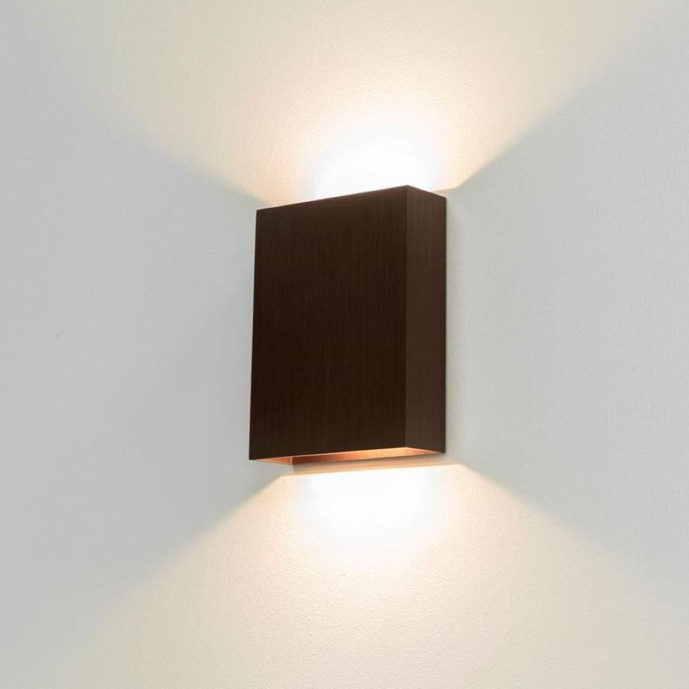 Artdelight Memphis - Wandlamp - Brons geborsteld